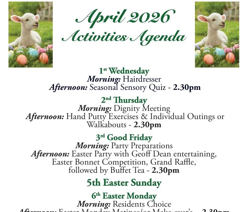 April 2026 at Lyndhurst – Spring Celebrations & Fresh Beginnings